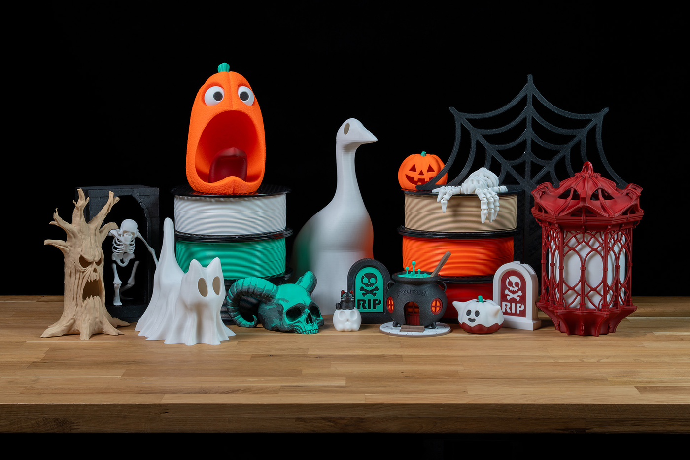 Editorial image related to Prusa Launches Halloween Filament Offer and Ghost Studio Tool for 3D Printers