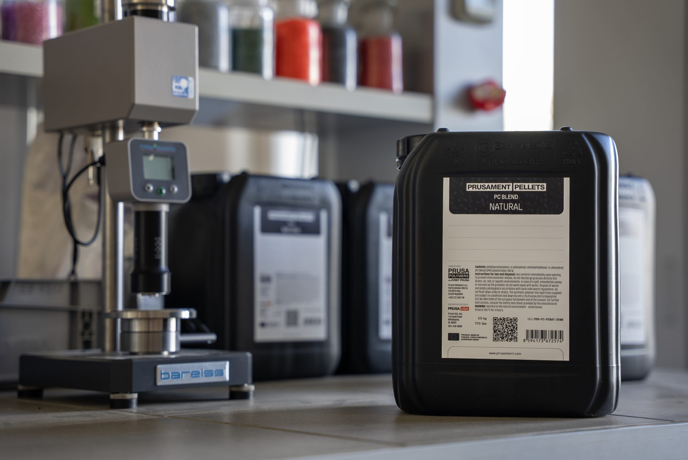 Editorial image related to Prusa Introduces Pre-Dried Prusament Pellets in Smaller Batches for FGF and R&D