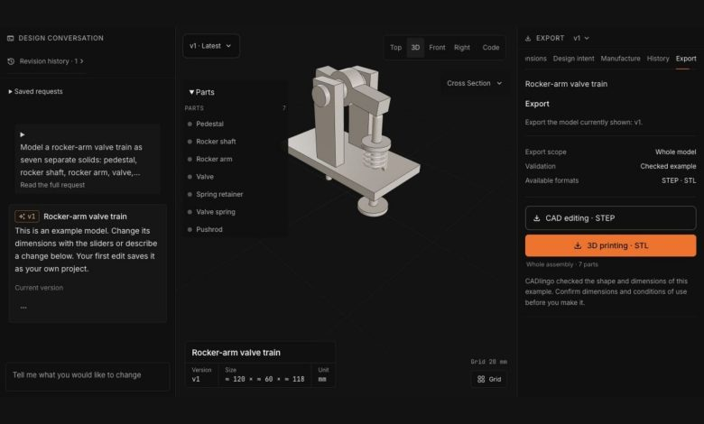 Editorial image related to CADlingo 2.0 Expands AI-Driven CAD Modeling to Multi-Part Assemblies